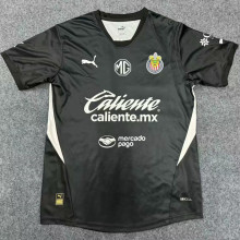 2024/25 Chivas GK Black Fans Soccer Jersey