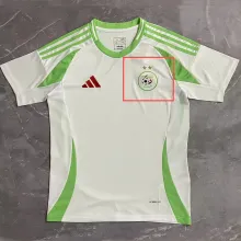 2025 Algeria Home White Fans Soccer Jersey  有两星
