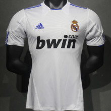 2010/11 RM Home White Retro Player Version Soccer Jersey 球员版