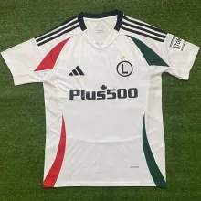 2024/25 Legia Warsaw Home White Fans Soccer Jersey 波兰华沙军团