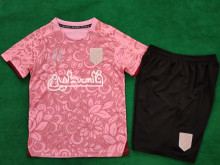2024/25 Palestine Pink Kids Soccer Jersey 阿拉伯文