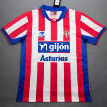 2001/02 Gijon Home Retro Soccer Jersey