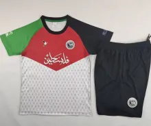 2025 Palestine Kids Soccer Jersey 旗帜