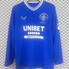 2024/25 Glasgow Rangers 125th Anniversary Edition Long Sleeve Fans Jersey
