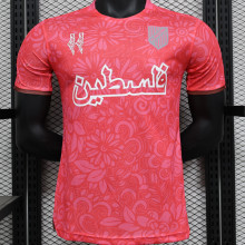 2024/25 FC Palestine Pink Plyaer Version  Jersey