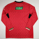 2024/25 Palestino Red Long Sleeve Soccer Jersey