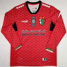 2024/25 Palestino Red Long Sleeve Soccer Jersey