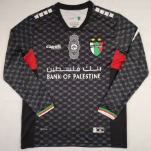 2024/25 Palestino Away Black  Long Sleeve Soccer Jersey