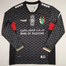 2024/25 Palestino Away Black  Long Sleeve Soccer Jersey
