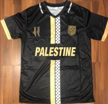 2024 Palestine Black Fans Soccer Jersey 英文 带号码