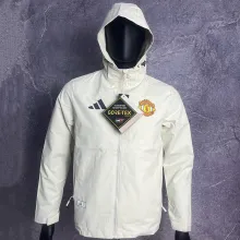 2024/25 M Utd White Windbreaker #Y12冲锋衣