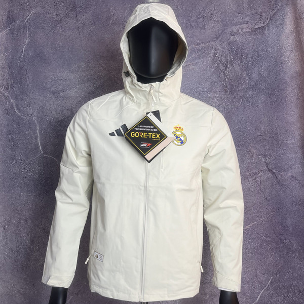 2024/25 RM White Windbreaker # Y13 冲锋衣