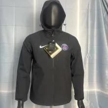 2024/25 PSG Black Windbreaker #Y21冲锋衣
