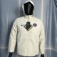 2024/25 PSG White Windbreaker #Y21冲锋衣