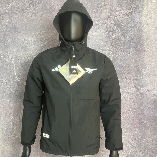 2024/25 ARS Black Windbreaker #Y14冲锋衣
