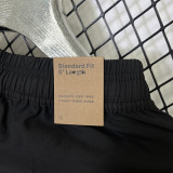 2025 AIR Black Casual Short Pants D987
