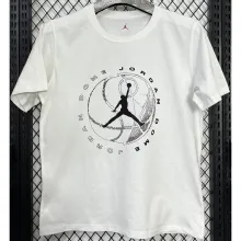 2025 Jordan White High Quality Casual T-Shirt T175