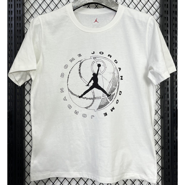 2025 Jordan White High Quality Casual T-Shirt T175