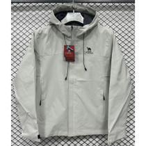 2025 Camel Grey Outdoor Jackets #F705冲锋衣