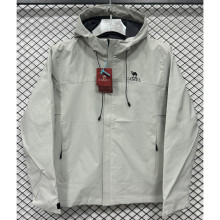 2025 Camel Grey Outdoor Jackets #F705冲锋衣