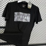 2025 Jordan Black High Quality Casual T-Shirt  T175