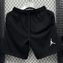 2025 Jordan Black Pure Cotton Fabric Casual Short Pants M17