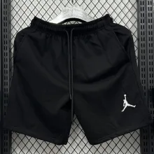2025 Jordan Black Pure Cotton Fabric Casual Short Pants M17
