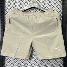 2025 AIR Beige Casual Short Pants D987