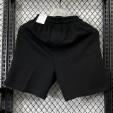 2025 Jordan Black Pure Cotton Fabric Casual Short Pants M001 红标
