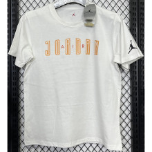 2025 Jordan White High Quality Casual T-Shirt   T174