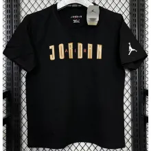 2025 Jordan Black High Quality Casual T-Shirt  T174