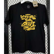 2025 JAMES Black High Quality Casual T-Shirt   T176