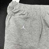 2025 Jordan Grey Pure Cotton Fabric Casual Short Pants M16