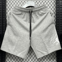 2025 Jordan Grey Pure Cotton Fabric Casual Short Pants M16
