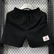 2025 Jordan Black Pure Cotton Fabric Casual Short Pants M001 红标