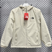 2025 TNF Velvet Thickened warm Beige Outdoor Jackets  #F3 加绒冲锋衣