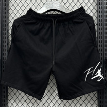 2025 Jordan Black Pure Cotton Fabric Casual Short Pants M16