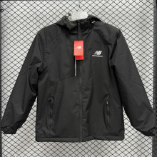 2025 NB Velvet Thickened warm Black Outdoor Jackets #F8加绒冲锋衣