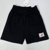 2025 Jordan Black Pure Cotton Fabric Casual Short Pants M001 红标