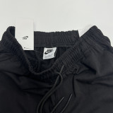2025 Jordan Black Pure Cotton Fabric Casual Short Pants M15