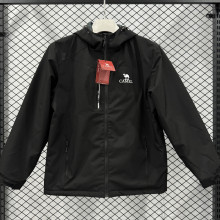 2025 Camel Velvet Thickened warm Black Outdoor Jackets #F6加绒冲锋衣