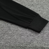 2025 Argentina Black Hoody Zipper Jacket Tracksuit