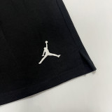 2025 Jordan Black Pure Cotton Fabric Casual Short Pants M006