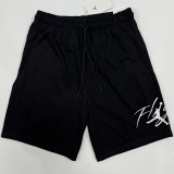 2025 Jordan Black Pure Cotton Fabric Casual Short Pants M16