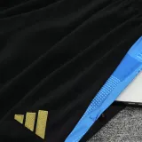 2025 Argentina Black Hoody Zipper Jacket Tracksuit