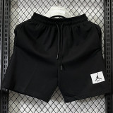 2025 Jordan Black Pure Cotton Fabric Casual Short Pants 黑标M001