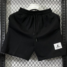 2025 Jordan Black Pure Cotton Fabric Casual Short Pants 黑标M001
