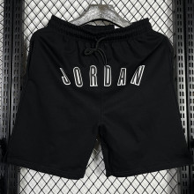 2025 Jordan Black Pure Cotton Fabric Casual Short Pants M005