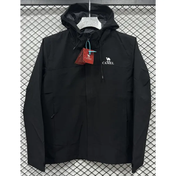 2025 Camel Black Outdoor Jackets #F705冲锋衣