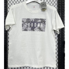 2025 Jordan White High Quality Casual T-Shirt  T175